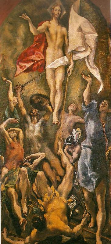 El Greco resurrection Germany oil painting art